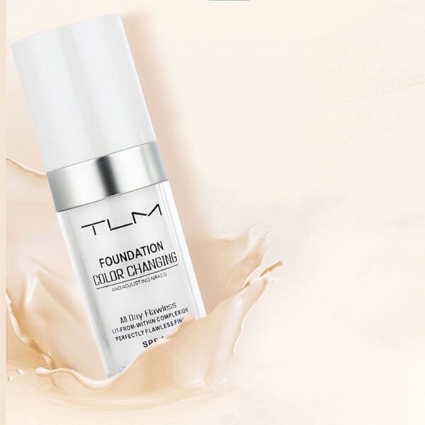 Liquid Foundation & Concealer – Natural Color, Portable BB Cream - Image 6
