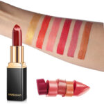 Pearlescent Metallic Lipstick – Shiny Finish, Color Shift with Temperature, Gilt Shine