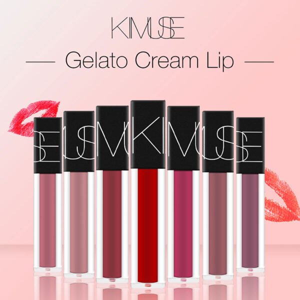 KIMUSE Liquid Matte Lipstick – Smudge-Proof, Lightweight & All-Day Wear Lip Makeup