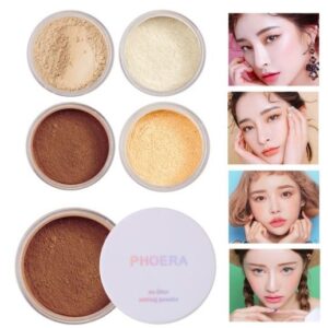 "Translucent Loose Face Powder – Smooth Setting Makeup for Flawless Finish"